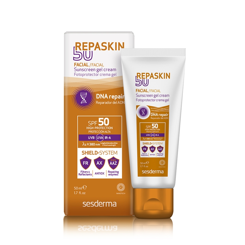 Sesderma repaskin gel crème spf50 50 ML