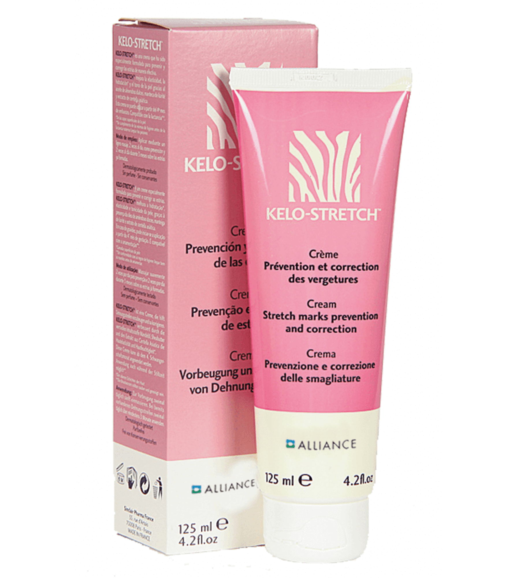 Kelo-stretch crème prévention et correction des vergetures 125 ML