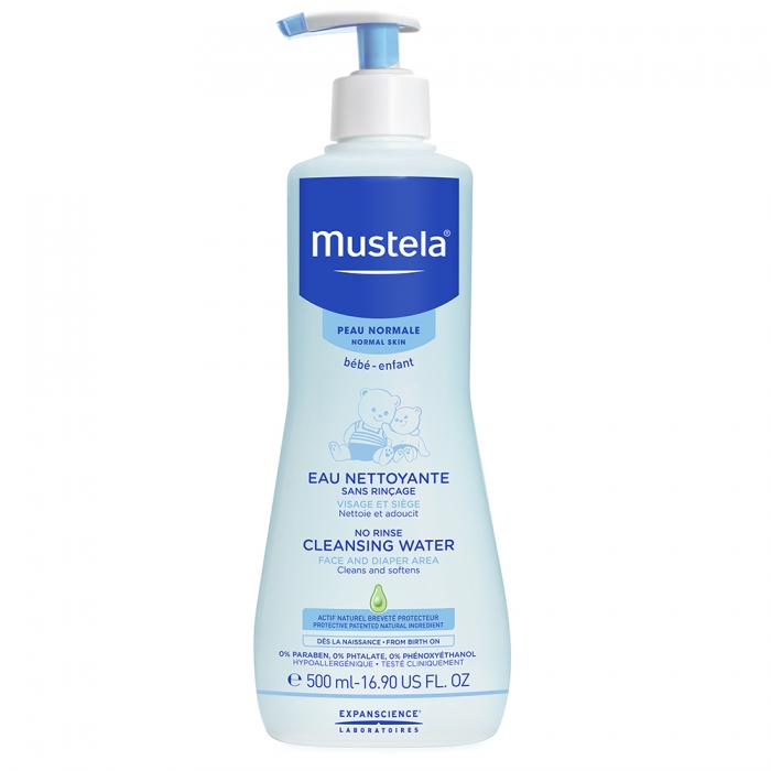 Mustela eau nettoyante sans rinçage 500 ML