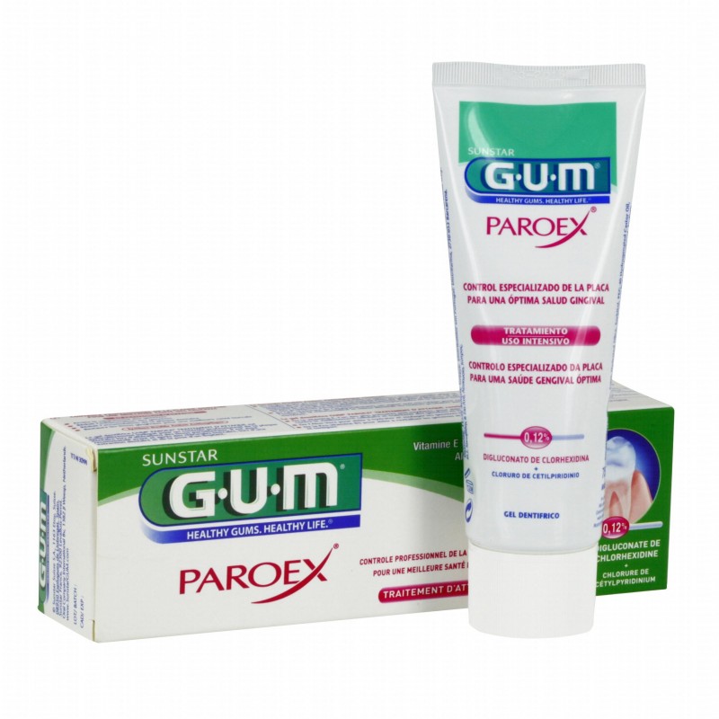 Gum dentifrice paroex 75 ML