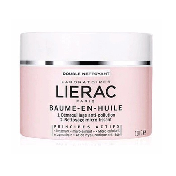 Lierac baume-en-huile double nettoyant 120 gr