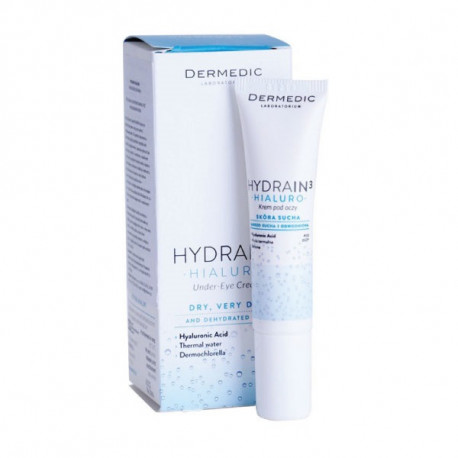 Dermedic hydrain 3 crème contour des yeux 15 ML