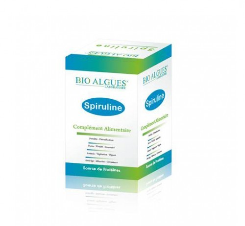 Bio algues spiruline complément alimentaire 60 Comprimés