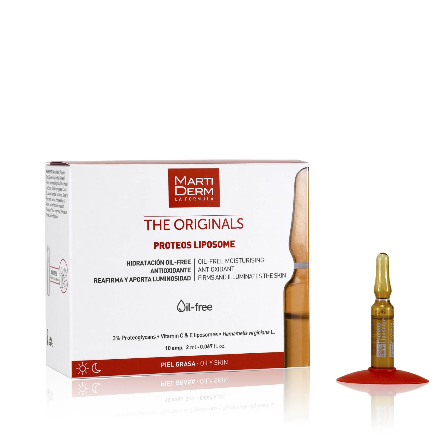 MARTIDERM The originals Proteos liposome OILY SKIN 10 ampoules